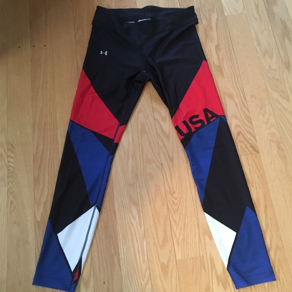 Under Armour heat gear compression USA leggings